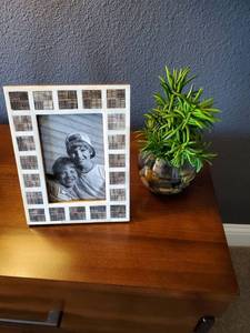 lot 226 image: Tozai Home Frame & Faux Succulent