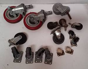 lot 208 image: CastersWheels