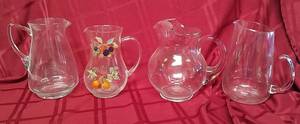lot 234 image: 4 Glass Pitchers