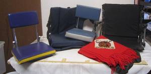 lot 312 image: Stadium seats