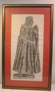lot 335 image: Grave rubbing