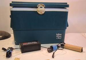 lot 341 image: Kool Made 32 Portable Refrigerator  Warmer - 12 Volt