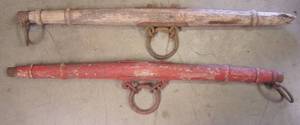 lot 346 image: Antique horse yoke - Singletree