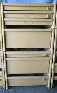 lot 351 image: Stacking storage drawers