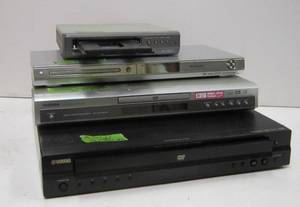 lot 355 image: 4 DVD Players (non working)