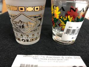 lot 82 image: Shot glasses