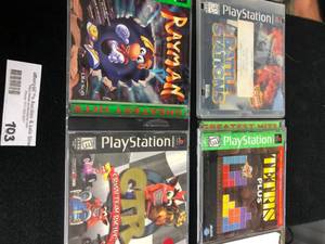 lot 103 image: Playstation Games