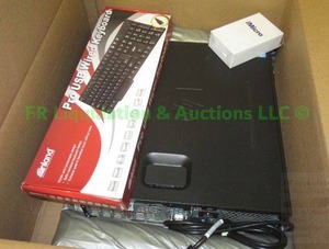 lot 18 image: Hewlett Packard PC with keyboard, Windows 7 OS, Never used in original box