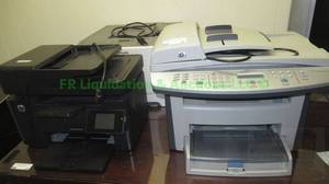 lot 25 image: HP Laserjet 3055, Laserjet Pro MFP, Lexmark printer, 3 printers total