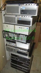 lot 37 image: Assorted computer consoles 9 total
