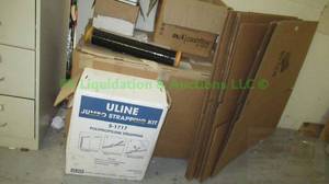 lot 48 image: Assorted shipping boxes as shown