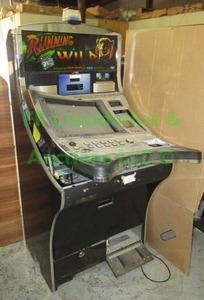 lot 86 image: Running Wild slot machine, damaged