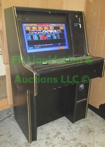 lot 81 image: Pot of Gold Touch screen multi game console slot machine