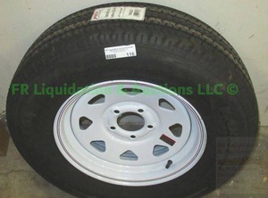 lot 116 image: New Load Star karrier load range C trailer tire and steel rim wheel