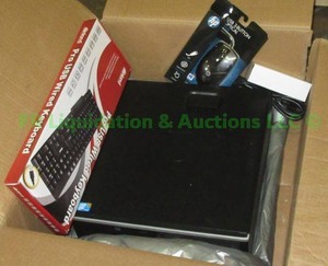 lot 141 image: Hewlett Packard PC with keyboard & mouse, Windows 7 OS, Never used in original box