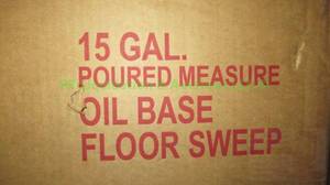 lot 152 image: Oil base floor sweep 1 box