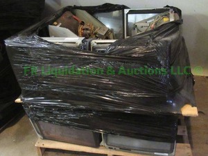 lot 164 image: CRT slot machine display monitors