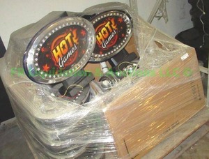 lot 166 image: Slot machine toppers pallet full