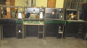 lot 175 image: Console slot machine cabinets, 4 total