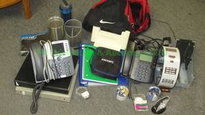 lot 254 image: Assorted office supplies as shown