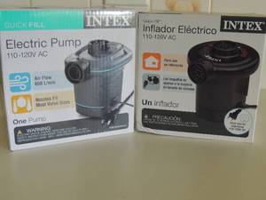 lot 57 image: 2 intex inflatable pumps