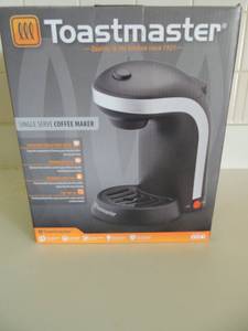 lot 59 image: Used toast master single serve coffee maker in original box