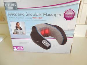 lot 60 image: Homedics neck and shoulder massager NIB