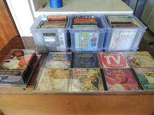 lot 71 image: Various CDs- music gospel, R&B, country and comedy over 50 plus NIP CD scratch skip repair kit