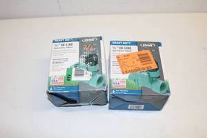lot 57 image: Orbit 34 Sprinkler Valve - Lot of 2