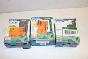 lot 58 image: Orbit 34 Sprinkler Valve - Lot of 3
