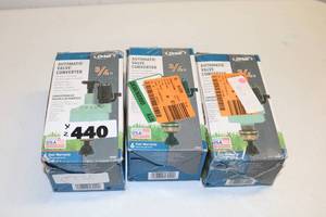 lot 62 image: Orbit 34 Valve Converter - Lot of 3