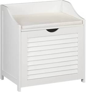 lot 74 image: Household Essentials Hamper Bench 18410-1 NEW