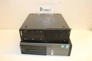 lot 82 image: 2 Desktops - Dell and Lenovo