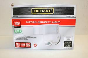 lot 96 image: Defiant Motion Security Flood Light LED