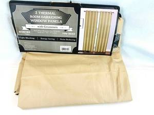 lot 134 image: Window Panels 2pc 54x95 Total Size 108x95
