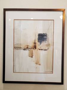 lot 1 image: Framed Giclee with Glass Harper 7