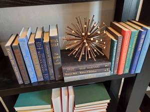 lot 27 image: Nail Head Sphere &amp 16 Books