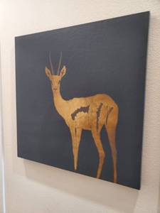 lot 45 image: Deer Giclee on Canvas Safari Kingdom XII