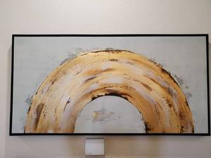 lot 83 image: Framed Embellished Giclee with Gold Leaf