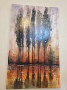 lot 87 image: Higher Gloss Tree Giclee on Canvas