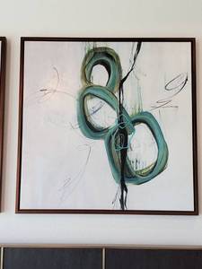 lot 137 image: Framed Giclee on Canvas