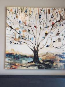 lot 171 image: Tree Giclee on Canvas