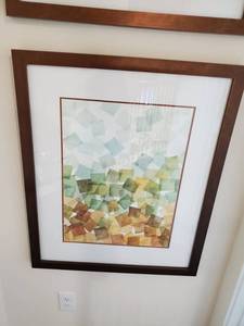 lot 173 image: Framed Art on Paper Meagher