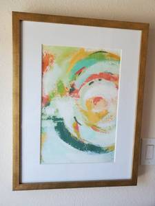 lot 194 image: Framed Giclee on Paper Pop Blossom