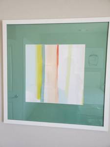 lot 213 image: Framed Art on Paper Litmus