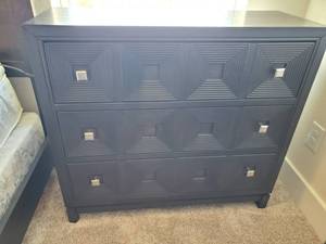 lot 263 image: Madison Park Cecilia Wood 3-Drawer Chest