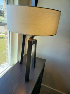lot 264 image: Uttermost Mondovi Modern Table Lamp