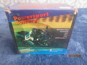 lot 46 image: POWER SPORT BATTERY PT27S