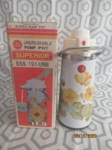 lot 61 image: VINTAGE SUPERIOR UNBREAKABLE PUMP POT&nbsp