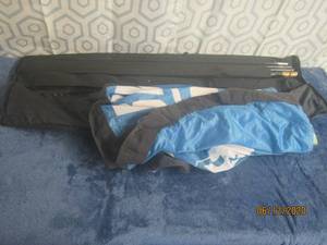 lot 96 image: BATTERY GIANT ADVERTISING BANNER IN CARRY BAG